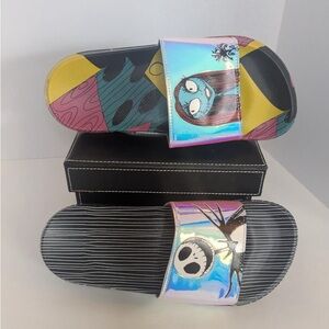 Disney Nightmare Before Christmas Slides Sandals Size 8 NWOT